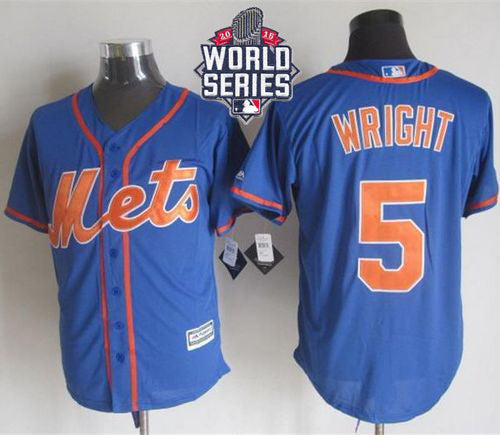 David Wright New York Mets blue Alternate jersey