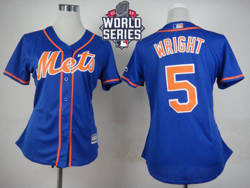 David Wright New York Mets blue Alternate jersey