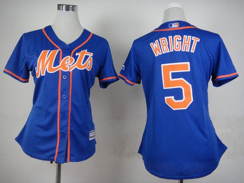 David Wright New York Mets blue Alternate jersey
