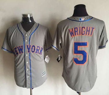 David Wright New New York Mets grey jersey