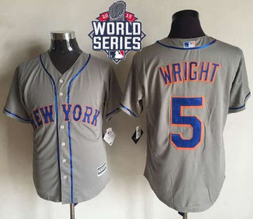 David Wright New New York Mets grey jersey