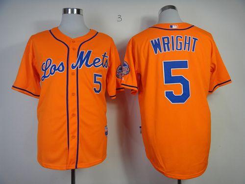 David Wright New York Mets orange jersey