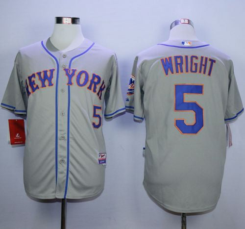 David Wright New York Mets grey jersey