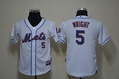 David Wright New York Mets white jersey