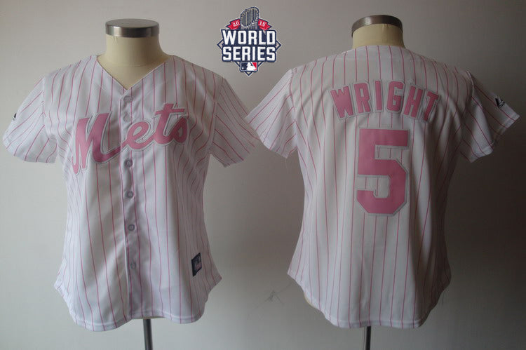 David Wright New York Mets white Fashion jersey