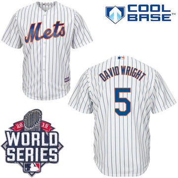 David Wright New York Mets white jersey
