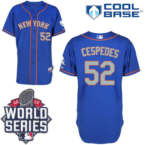 Yoenis Cespedes New York Mets Alternate jersey