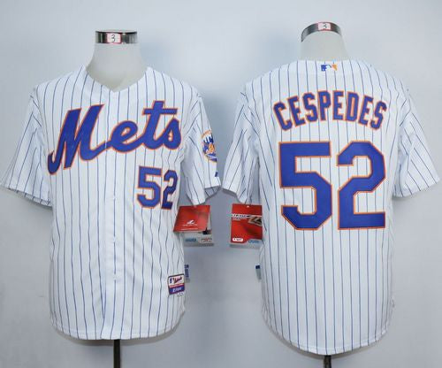 Yoenis Cespedes New York Mets white Home jersey