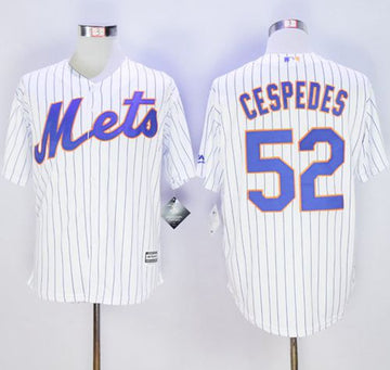 Yoenis Cespedes New York Mets white jersey