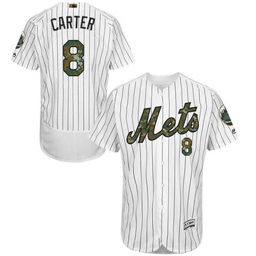 Gary Carter New York Mets white Authentic jersey