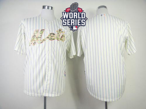 Custom New York Mets cream jersey