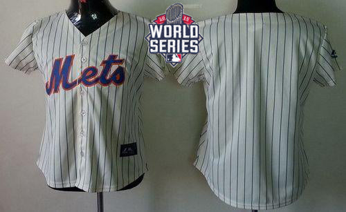 Custom New York Mets cream Fashion jersey