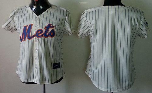 Custom New York Mets cream Fashion jersey