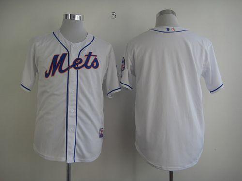 Custom New York Mets white jersey