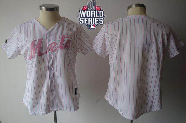 Custom New York Mets white Fashion jersey