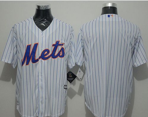 Custom New York Mets white jersey