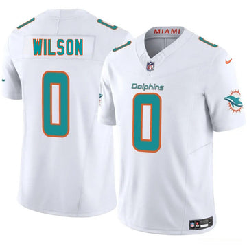 Zach Wilson Miami Dolphins white jersey