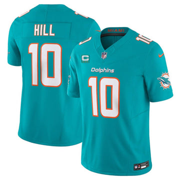 Tyreek Hill Miami Dolphins aqua jersey