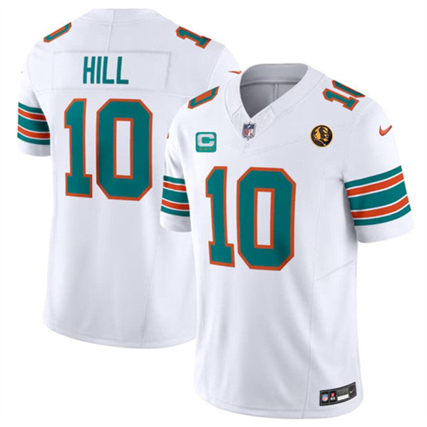 Tyreek Hill Miami Dolphins white Alternate jersey