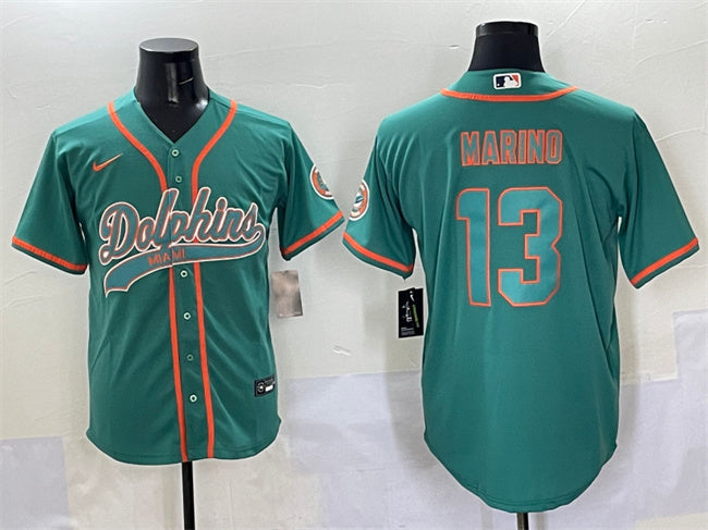 Dan Marino Miami Dolphins aqua jersey
