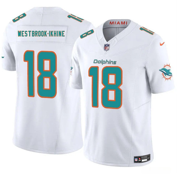 Nick Westbrook-Ikhine Miami Dolphins white FUSE jersey