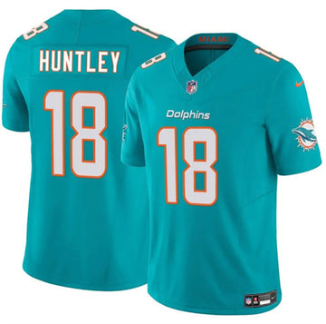 Tyler Huntley Miami Dolphins aqua jersey