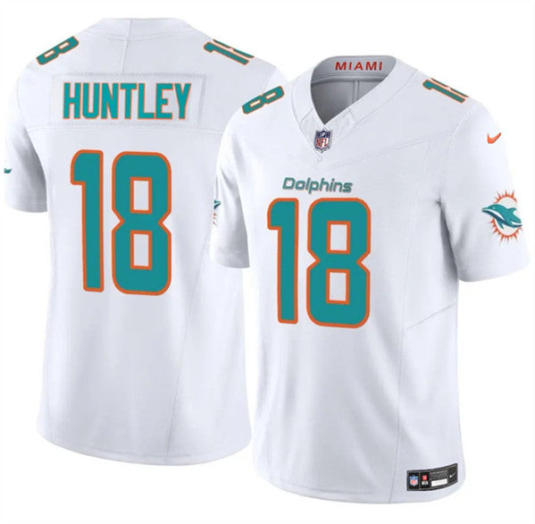 Tyler Huntley Miami Dolphins white jersey
