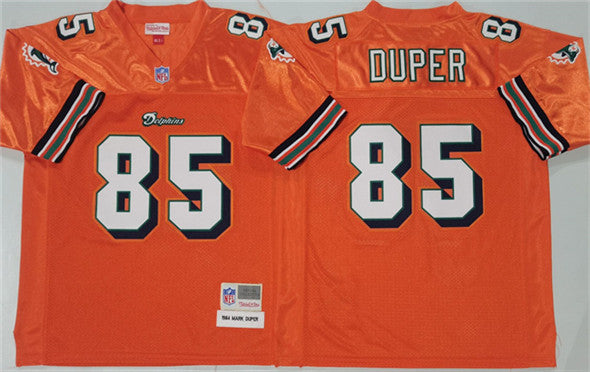 Mark Duper Miami Dolphins orange Throwback jersey