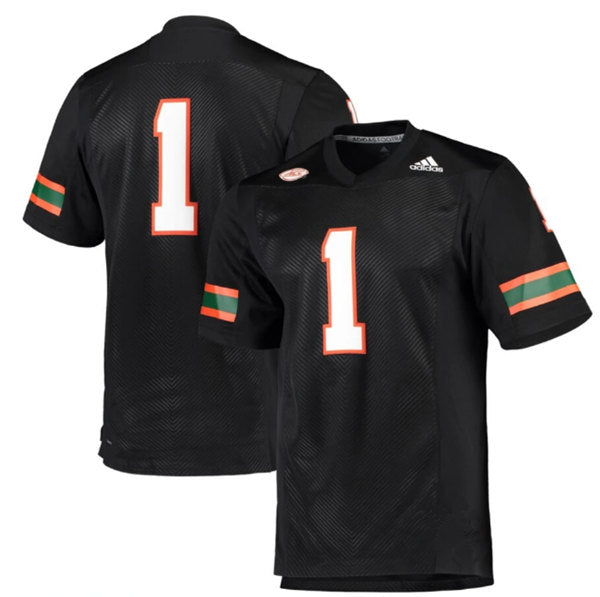 Balck Jerseys Miami Hurricanes jersey