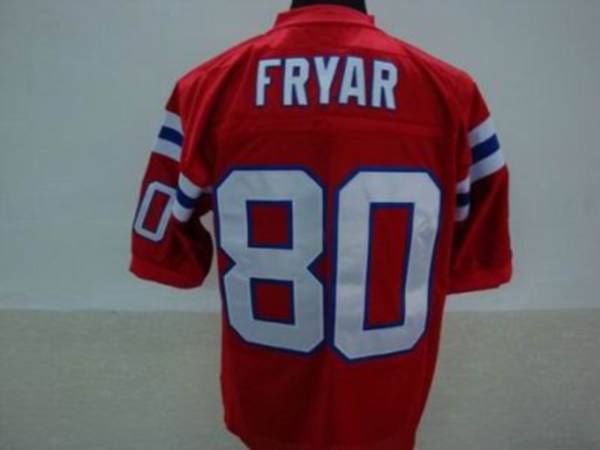 Irving Fryar New England Patriots red Throwback jersey