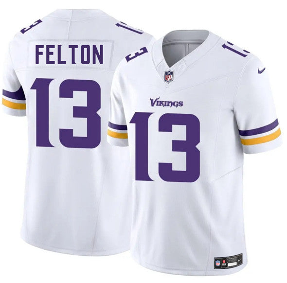 Tai Felton Minnesota Vikings white jersey