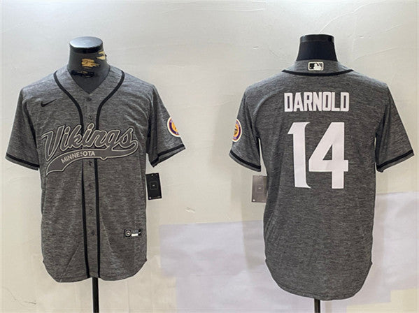 Sam Darnold Minnesota Vikings gray jersey