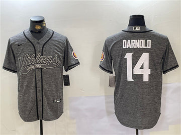 Sam Darnold Minnesota Vikings gray jersey