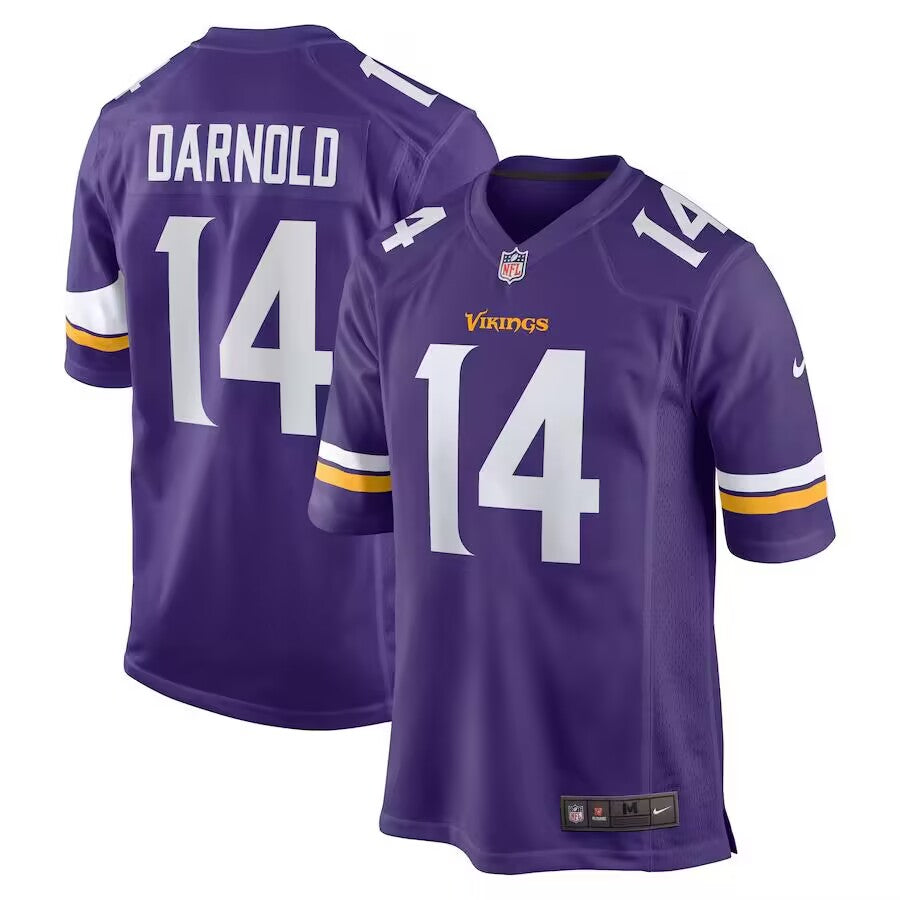 Sam Darnold Minnesota Vikings purple Game jersey