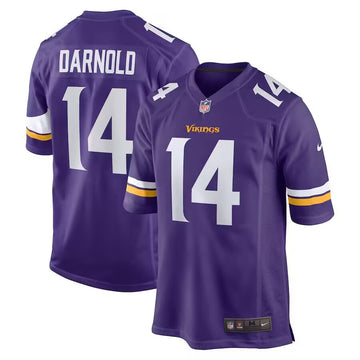 Sam Darnold Minnesota Vikings purple Game jersey