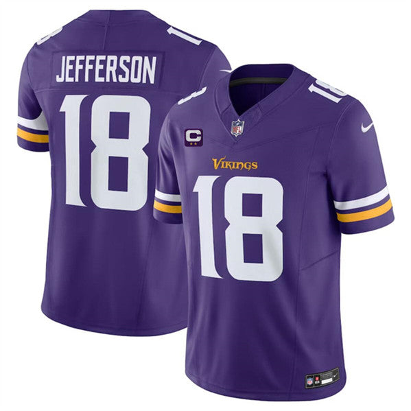 Justin Jefferson Minnesota Vikings purple jersey