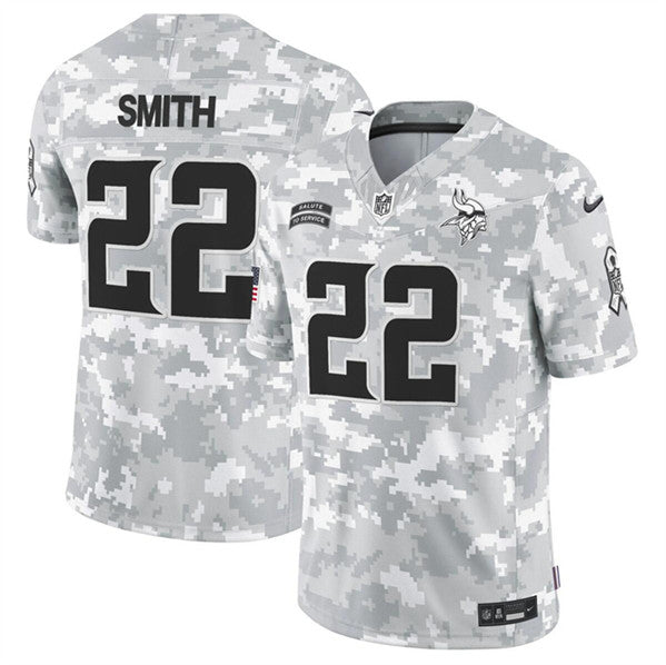 Harrison Smith Arctic Minnesota Vikings camo Salute To Service jersey