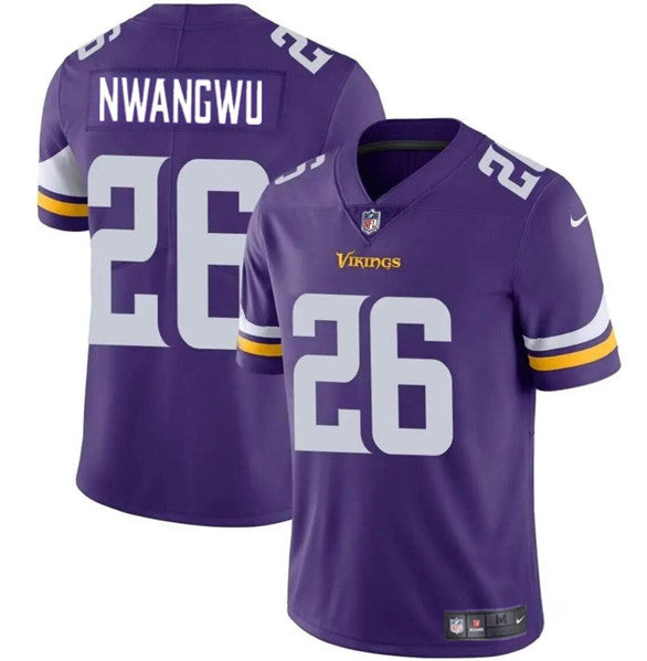 Kene Nwangwu Minnesota Vikings purple jersey