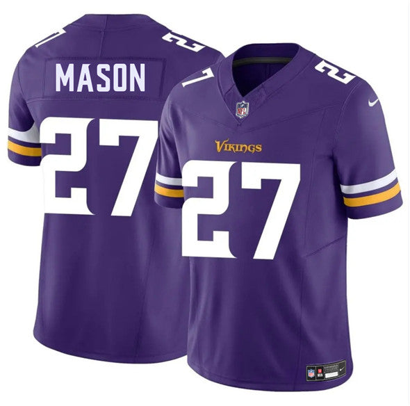 Jordan Mason Minnesota Vikings purple jersey