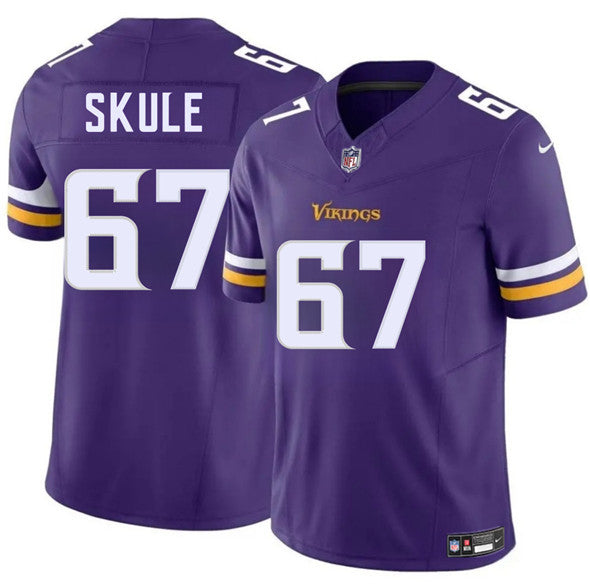 Justin Skule Minnesota Vikings purple FUSE jersey
