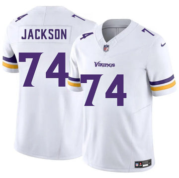 Donovan Jackson Minnesota Vikings white jersey