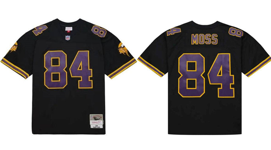 Randy Moss Minnesota Vikings black jersey