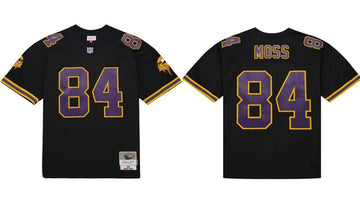 Randy Moss Minnesota Vikings black jersey