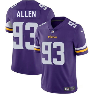 Jonathan Allen Minnesota Vikings purple jersey