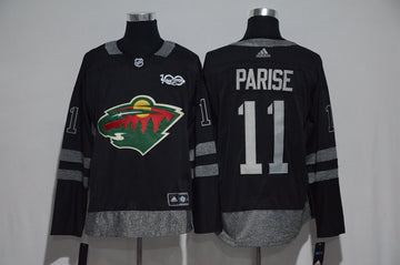Zach Parise Minnesota Wild black jersey
