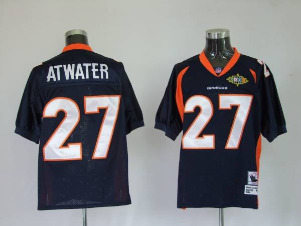 Steve Atwater Denver Broncos blue Throwback jersey