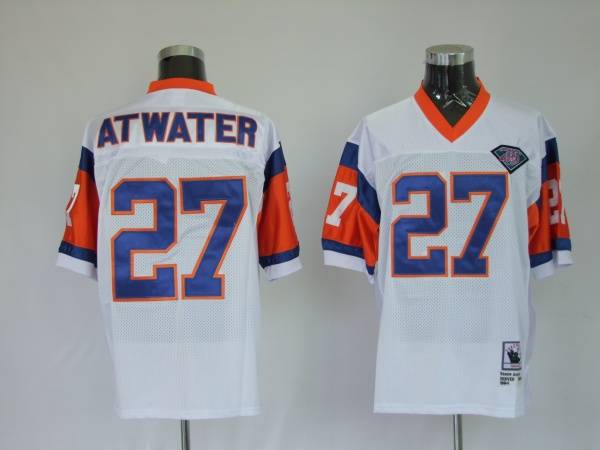 Steve Atwater Denver Broncos white Throwback jersey
