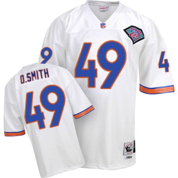 Dennis Smith Denver Broncos white Throwback jersey