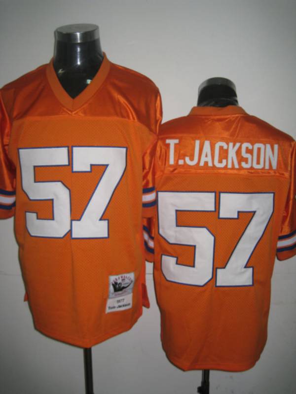 Tom Jackson Denver Broncos orange Throwback jersey