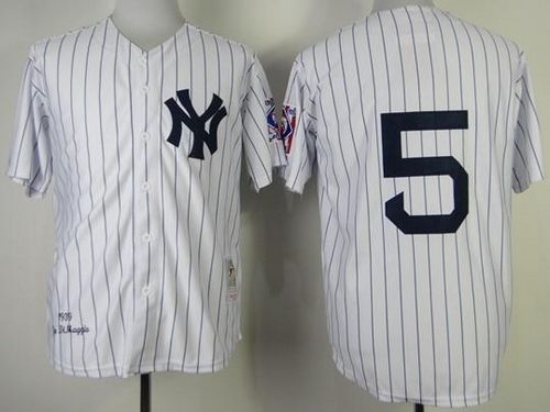 Joe DiMaggio New York Yankees white Throwback jersey